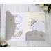 Silvery Invitation Card Thanksgiving Day Laser Cut Paper Glitter Paper